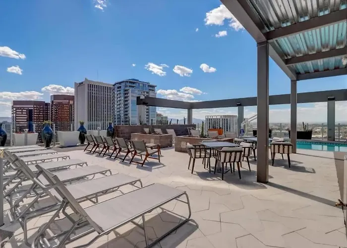 Boulevard Highrise Stu Sky Pool Parking Gym 34 * Phoenix